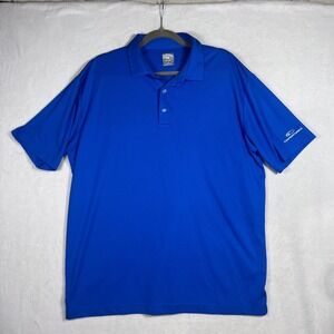 Callaway Opti-Dri Mens XL Royal Blue Golf Polo Shirt Cooper Tires Logo
